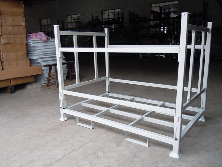 Opvouwbare 2m metalen staal banden stillage racking banden rack magazijn lichte opslag racks 1
